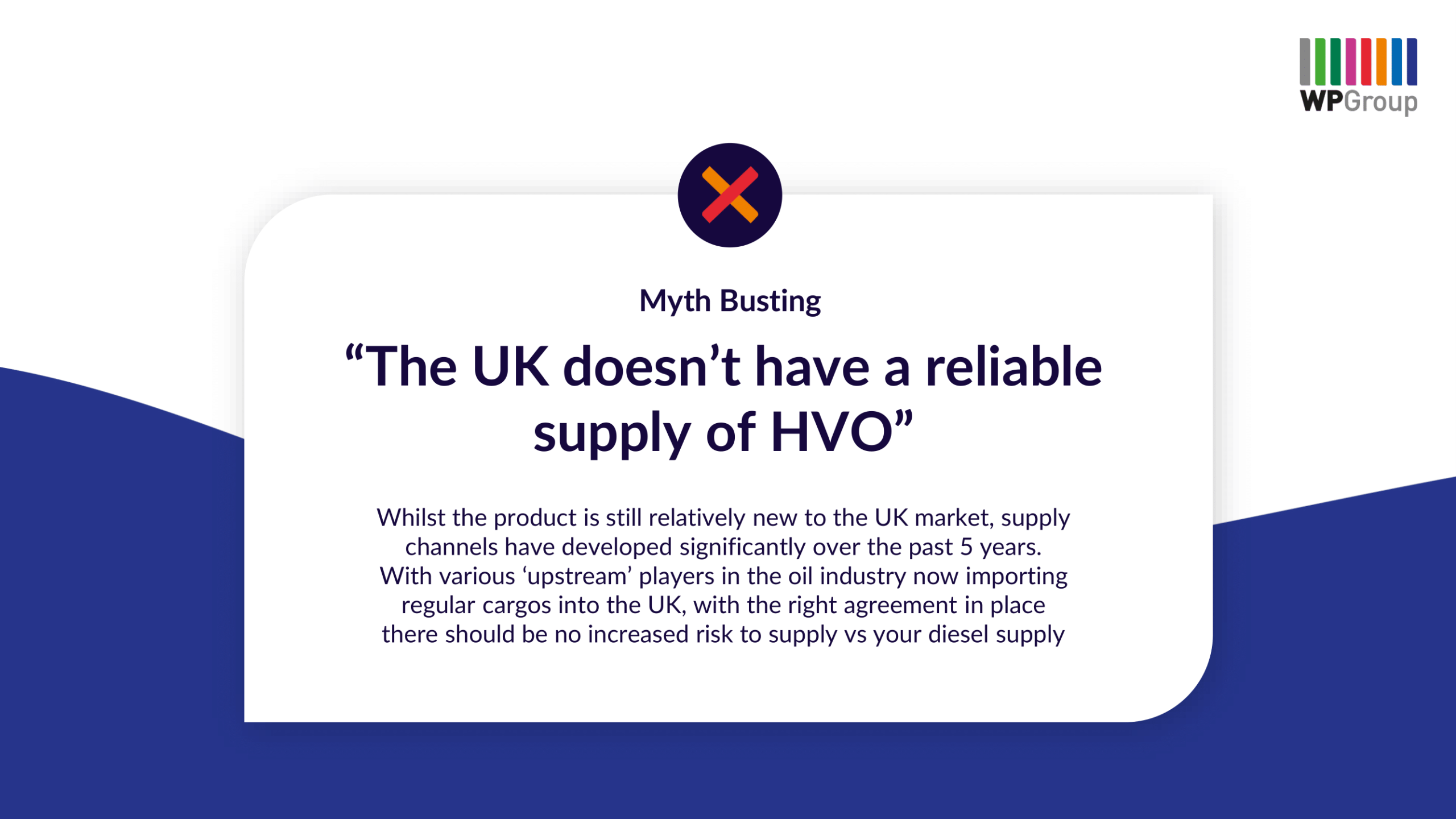 Reliable supply of HVO
